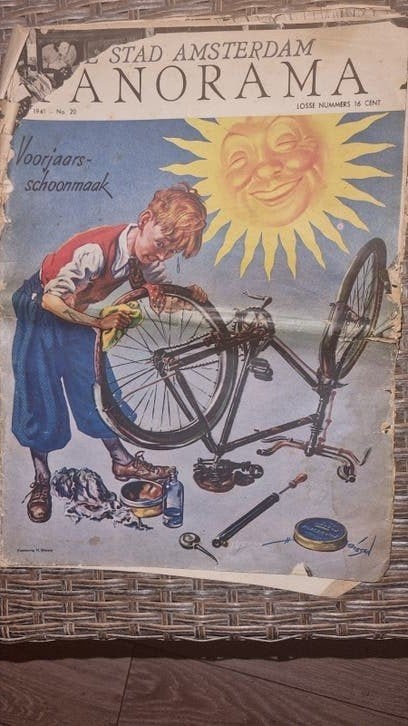 Panorama magazine 1941 - No. 20 - Vooras-Schoonmaak, Ophalen of Verzenden, Gelezen, Overige typen