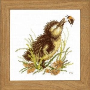 Borduurpakket Duckling and bumble bee pn0146977, ., Nieuw, Ophalen of Verzenden, .