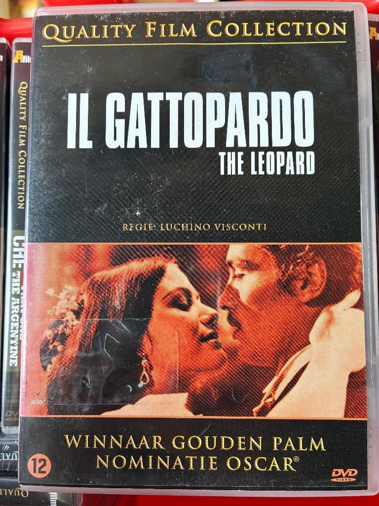 Il Gattopardo DVD ; Quality film Collection, Cd's en Dvd's, Vanaf 12 jaar, Ophalen of Verzenden, Zo goed als nieuw, Italië
