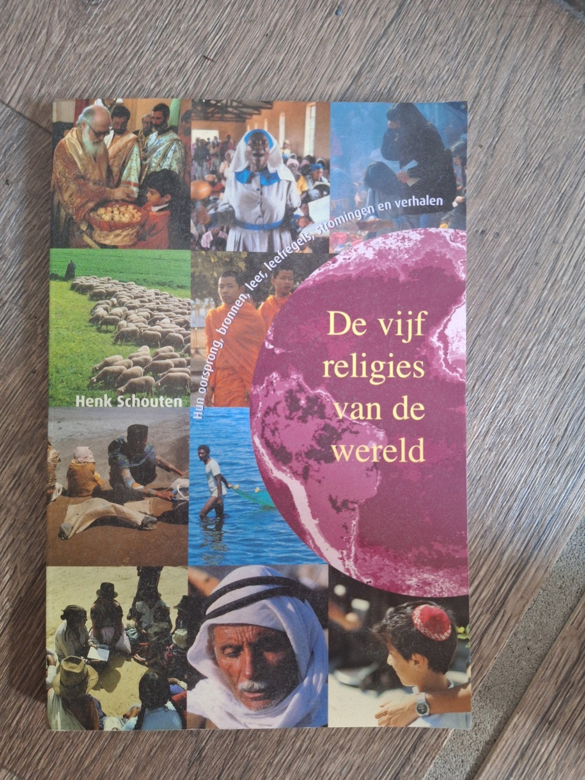 De vijf religies van de wereld - Henk Schouten, Ophalen of Verzenden, Alpha, Zo goed als nieuw, HBO
