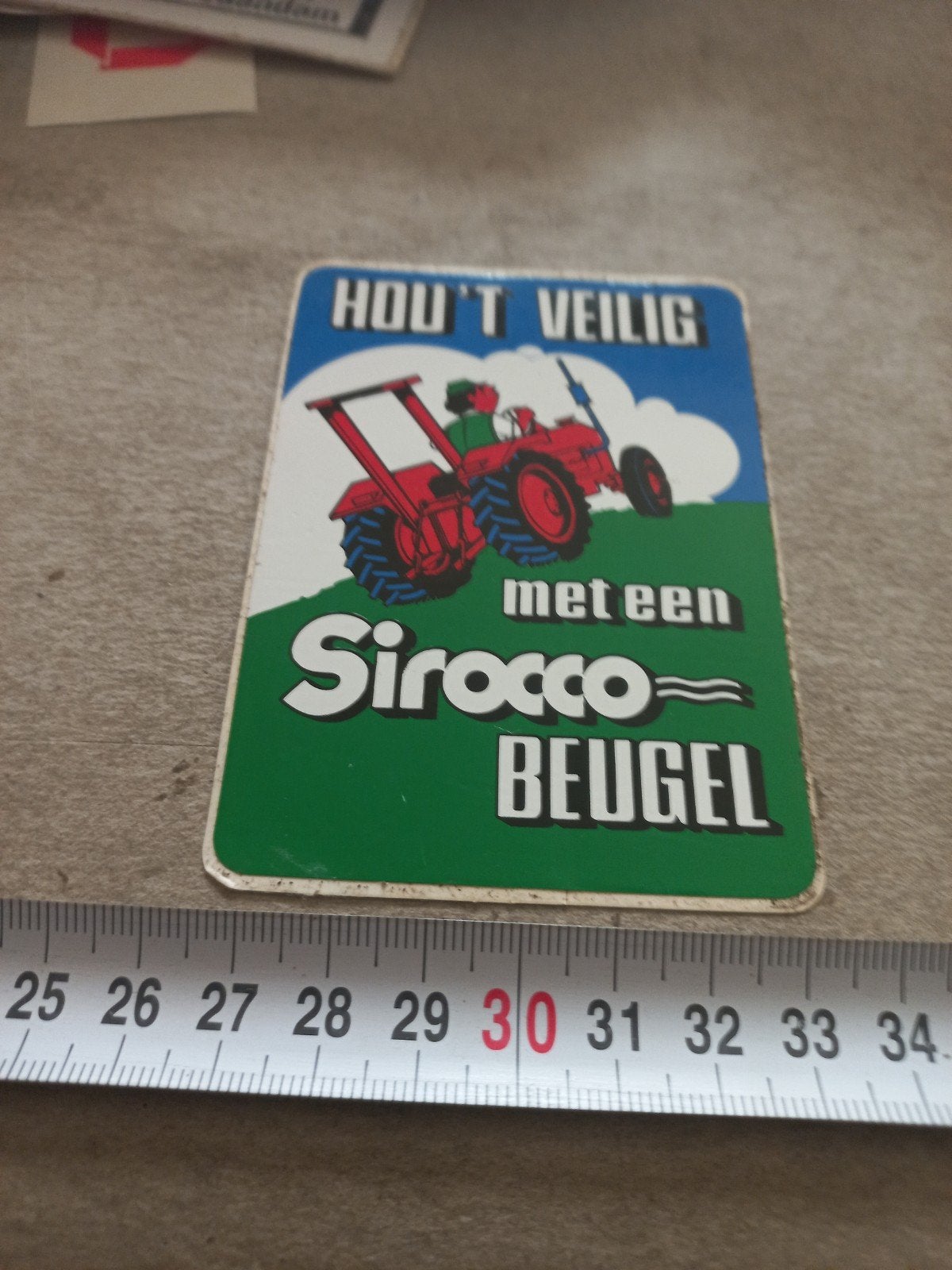 Vintage Sirocco Beugel Tractor, Ophalen of Verzenden, Gebruikt