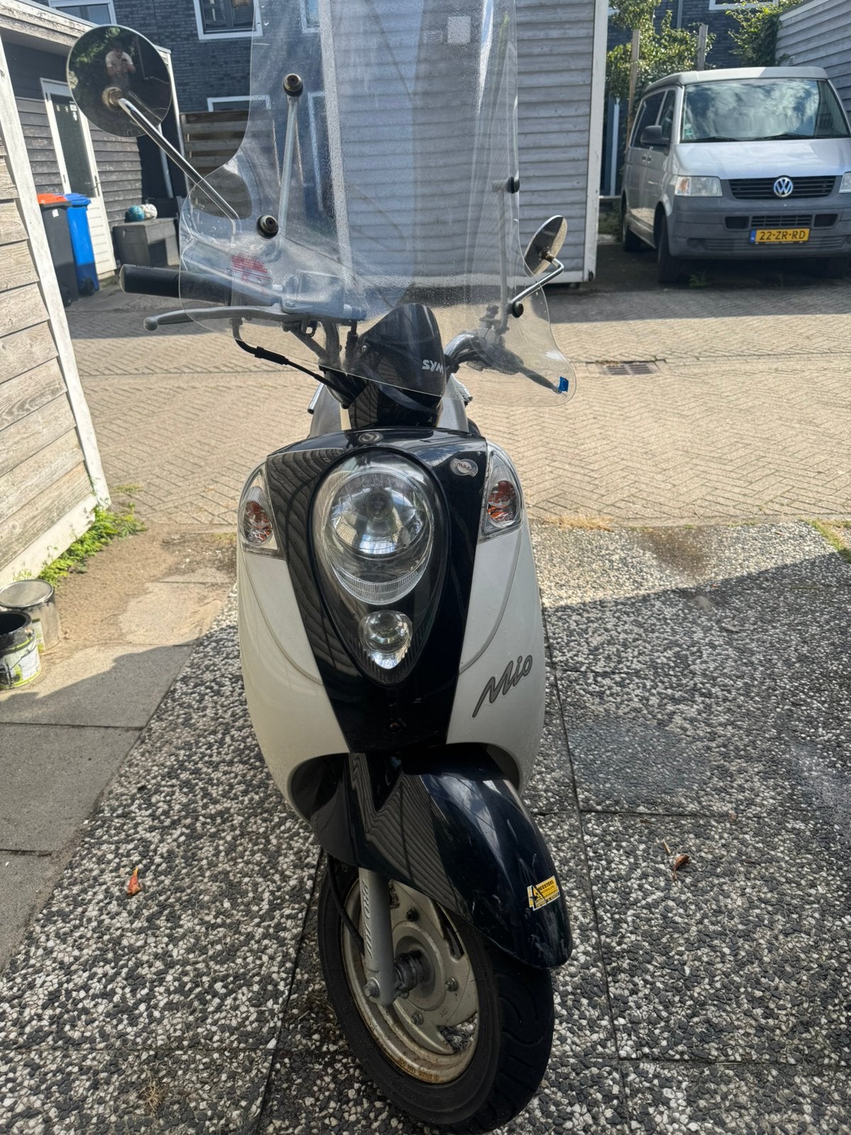 Sym mio 50 brom, Fietsen en Brommers, Scooters | SYM, Maximaal 45 km/u, Zo goed als nieuw, Benzine, 50 cc
