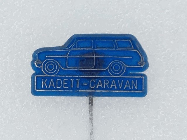 SP1855 Speldje Opel Kadett-Caravan blauw, Ophalen of Verzenden, Gebruikt, Overige onderwerpen