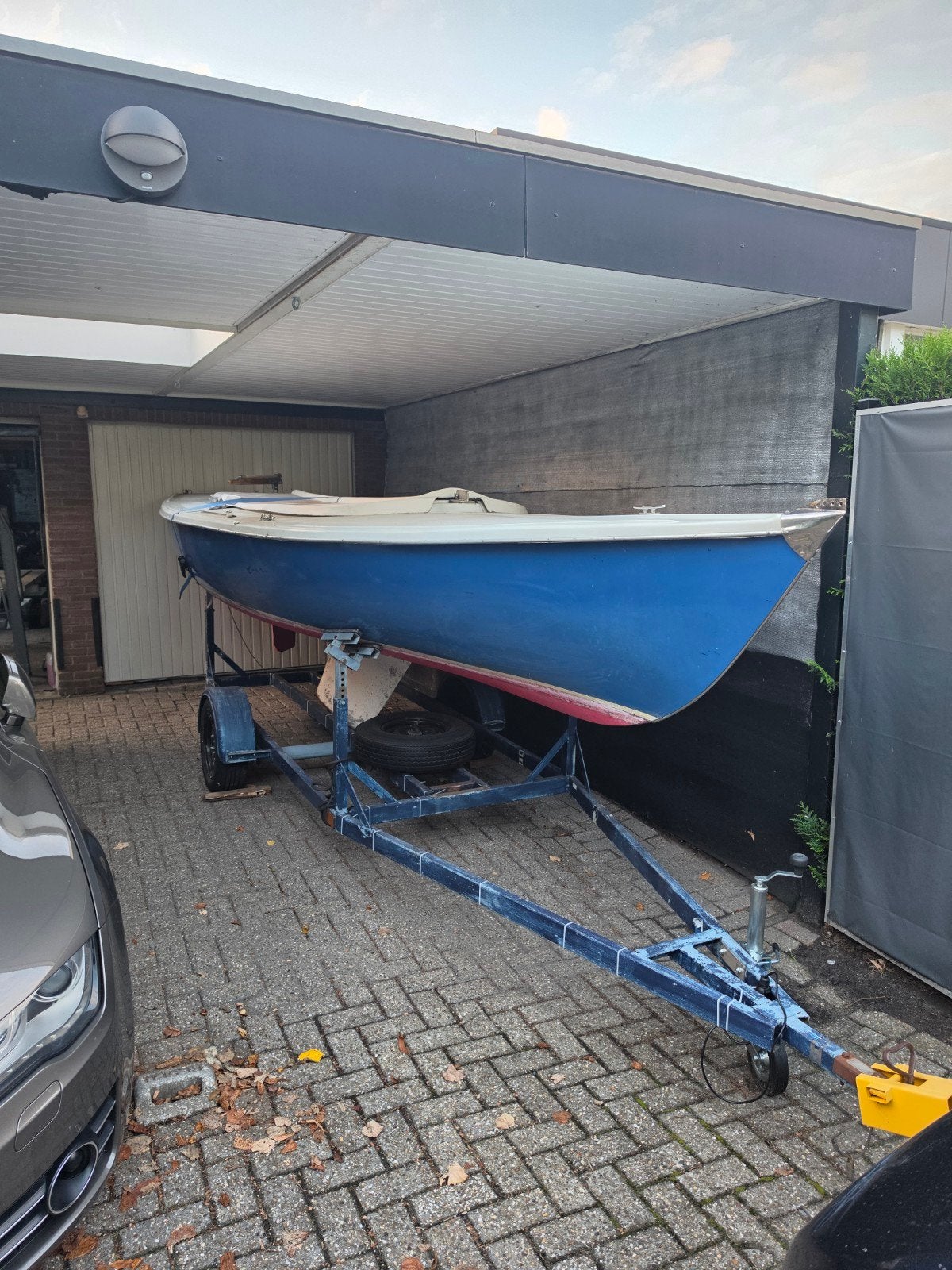 Centaur Open Zeilboot met Trailer, Motoren en Zeilen, Ophalen