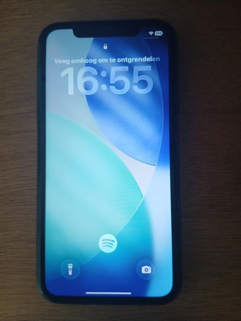 Iphone 11, Telecommunicatie, Mobiele telefoons | Apple iPhone, 128 GB, Zwart, Zo goed als nieuw, IPhone 11