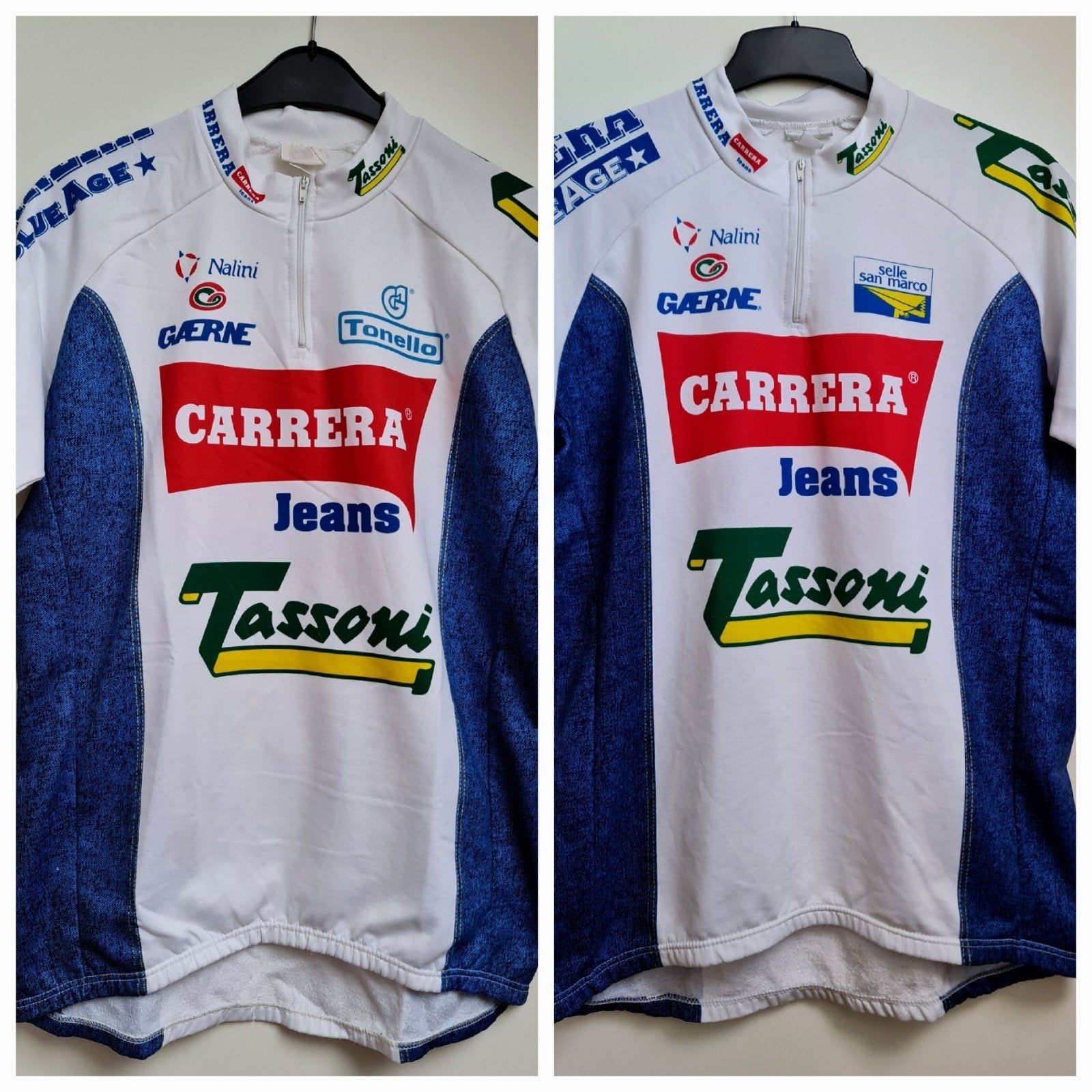 Wielershirts wielrenshirt Nalini 1 uit 1993 maat XL zeldzaam, Fietsen en Brommers, Fietsaccessoires | Fietskleding, Ophalen, Gebruikt