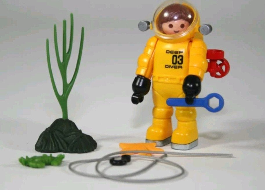Playmobil Set 4479 Diepzee Duiker, Ophalen of Verzenden, Zo goed als nieuw