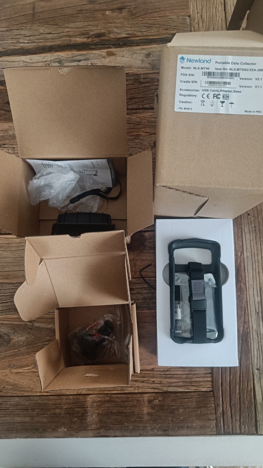 COLLECTOR NEWLAND NLS MT 90 ORCA/BARCODE SCAN COMPLETE SET!, Ophalen of Verzenden, Zo goed als nieuw, Newland