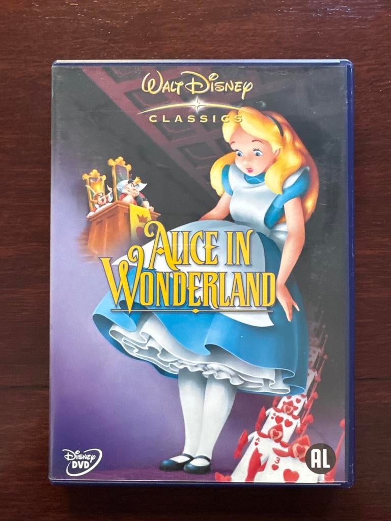 Walt Disney Classics: Alice in Wonderland DVD, Avontuur, Gebruikt, Alle leeftijden, Ophalen of Verzenden