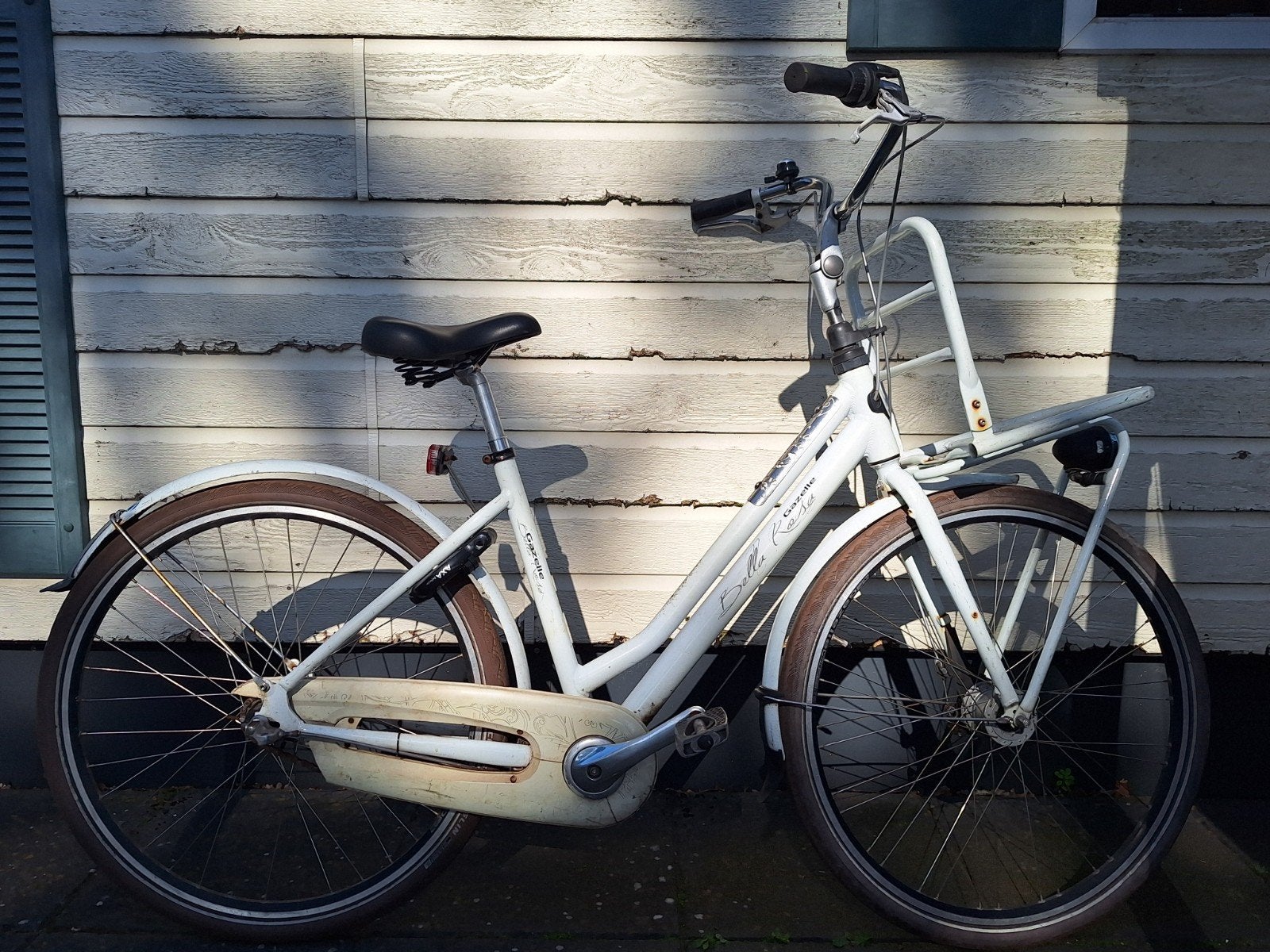 Oude Gazelle fiets - opknapper, Fietsen en Brommers, Fietsen | Dames | Damesfietsen, Ophalen, Gebruikt, Gazelle, Versnellingen