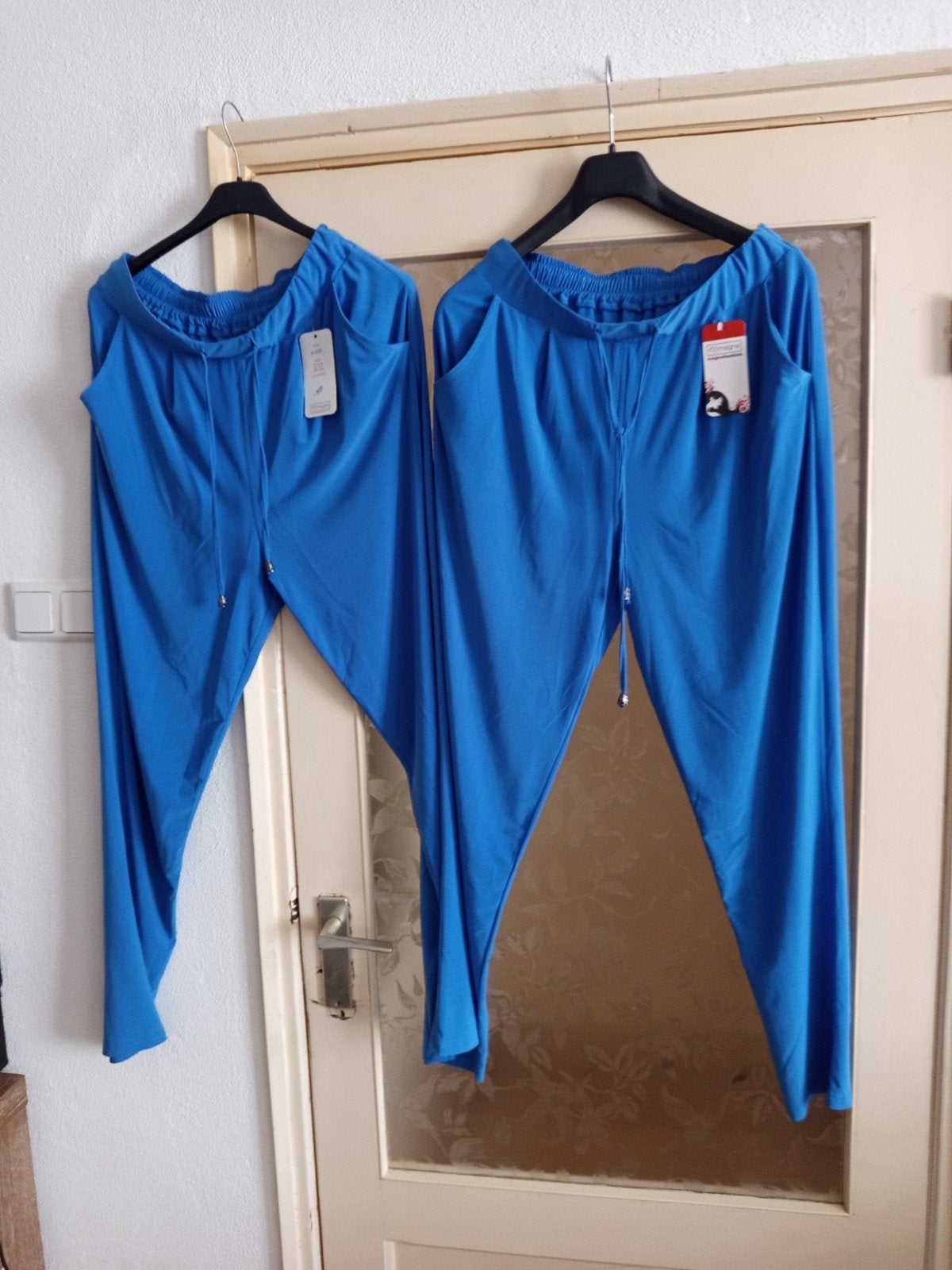 Magna Fashion Blauwe travel broek maat 44/46, Blauw, Maat 42/44 (L), Nieuw, Ophalen of Verzenden