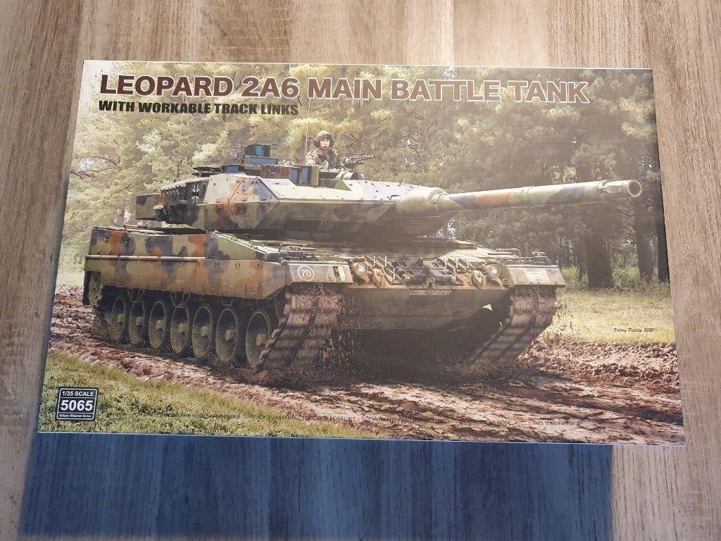 Leopard 2A6 Main Battle Tank Rye Field Model |RM-5065 | 1:35, Overige merken, Tank, 1:32 tot 1:50, Nieuw