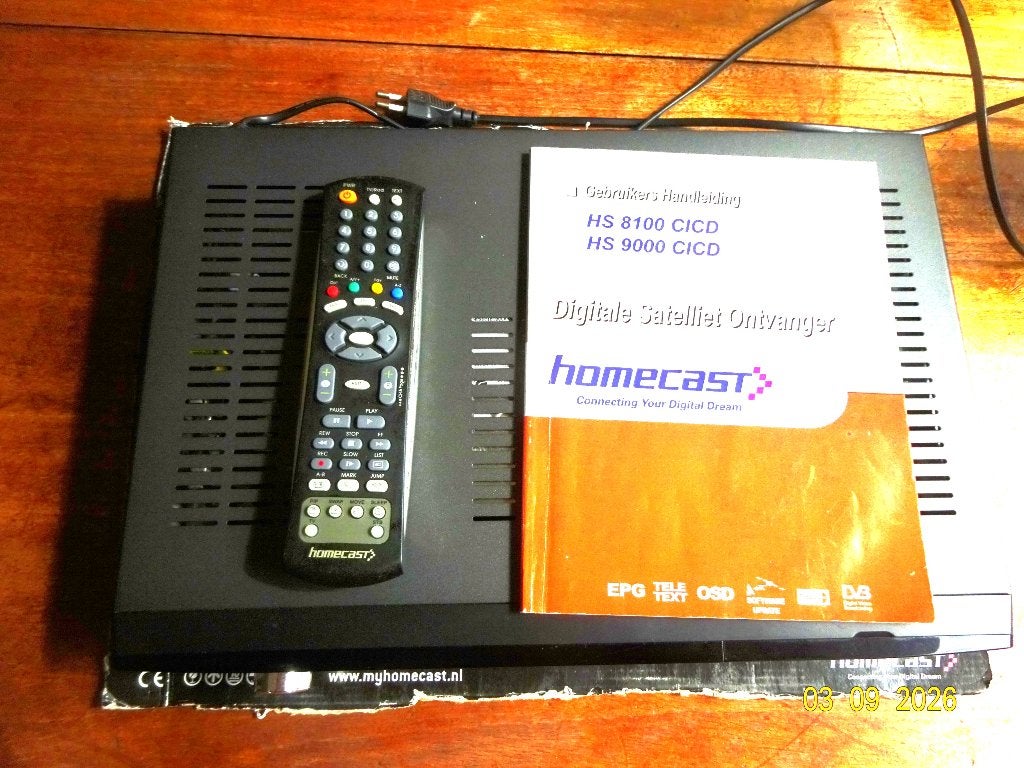 satelietontvanger, Ophalen, Gebruikt, Decoder