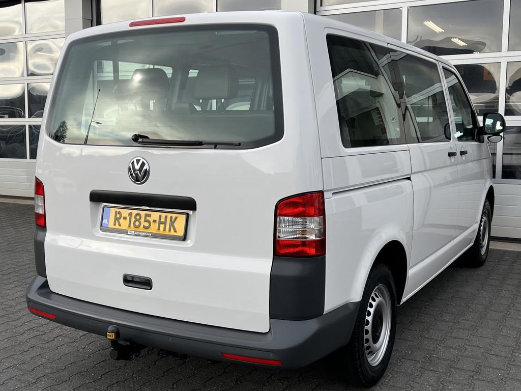 Volkswagen Transporter Kombi 2.0 TDI DSG Automaat L1H1 BM BT, Auto's, Euro 5, Stof, Gebruikt, Zwart