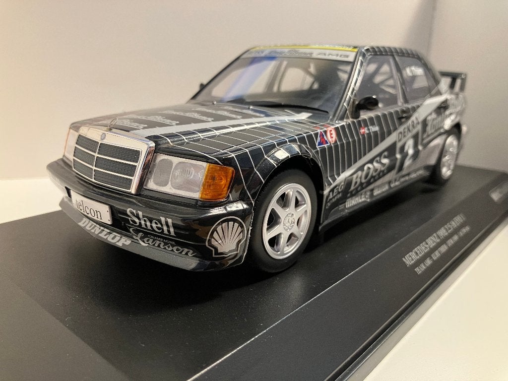 Mercedes 190 E 2.5 16v Evo 1 DTM 1989 K.Thiim nr 2 1/18, Ophalen of Verzenden, Zo goed als nieuw, Auto, MiniChamps