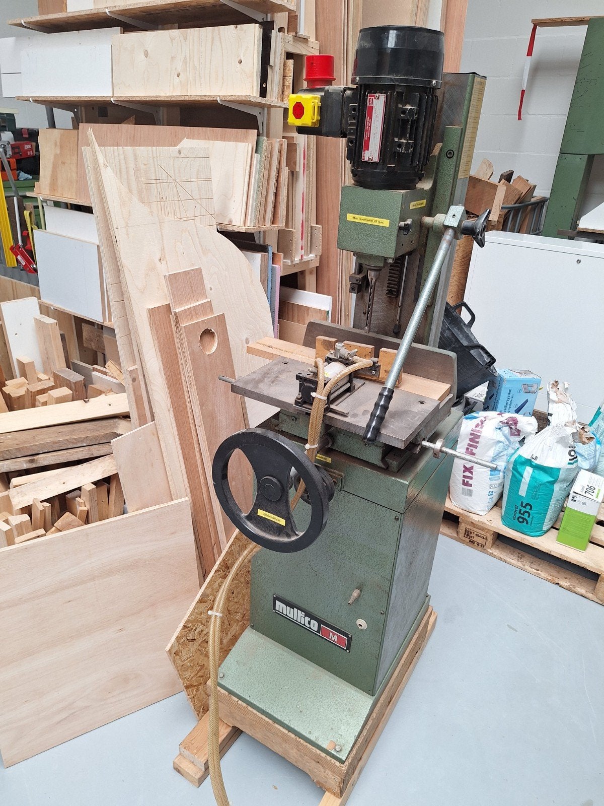 Multico Vierkante Gatenboormachine | Mortiser |Houtbewerking, Doe-het-zelf en Verbouw, Gereedschap | Boormachines, Ophalen, Gebruikt