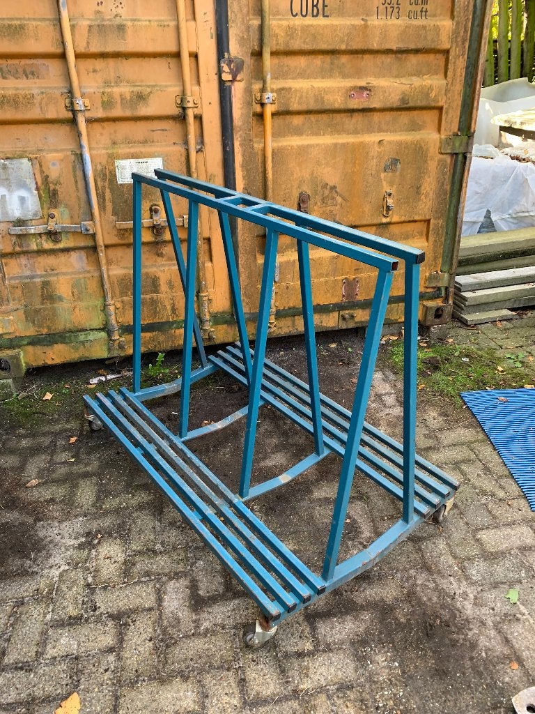 Kozijnenkar / platenkar tweezijdig, Doe-het-zelf en Verbouw, 100 liter of meer, Ophalen, Gebruikt, Transportkar
