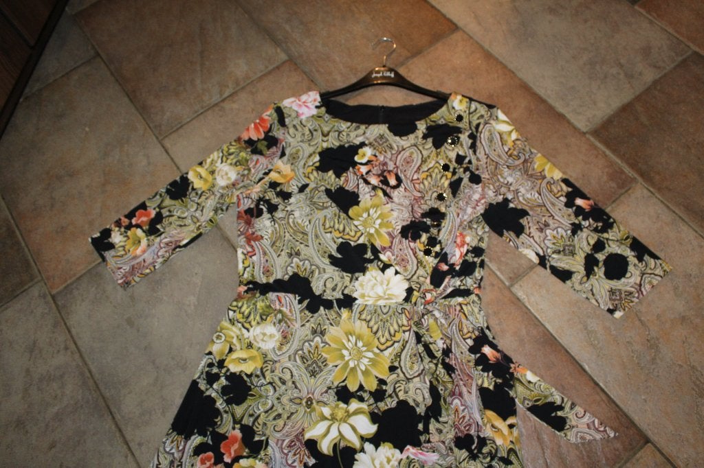 Joseph Ribkoff schitterend elegant getailleerde jurk mt 46, Kleding | Dames, Meerkleurig, ., Maat 46/48 (XL) of groter, Joseph Ribkoff