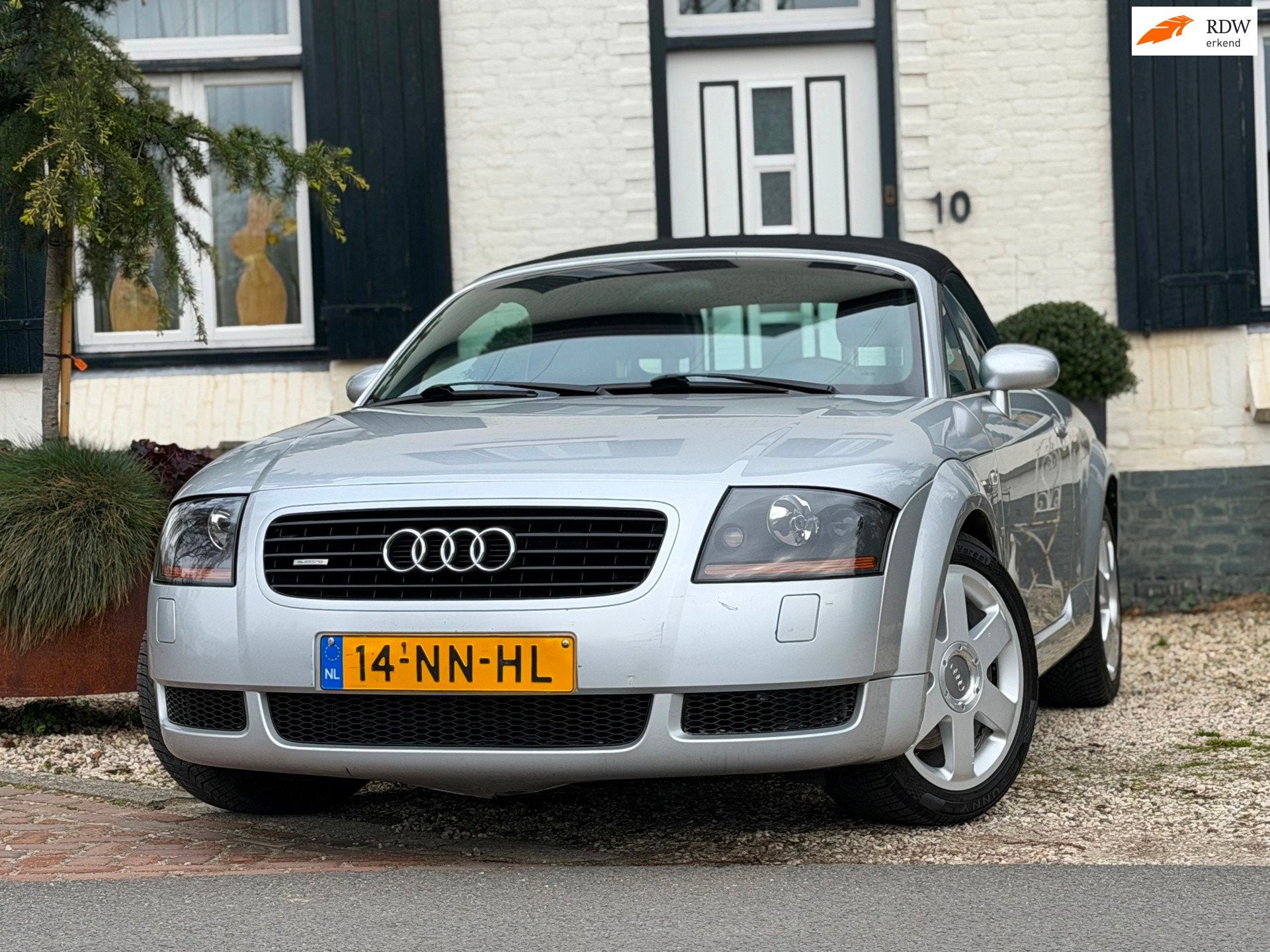 Audi TT Roadster 1.8 5V Turbo|Clima|Cruise|Stoelverwarming|C, Auto's, Audi, TT, Gebruikt, Zwart, 4 cilinders