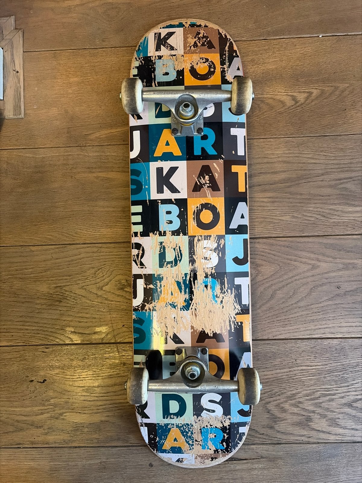 Gebruikt skateboard - Ideaal voor beginners, Ophalen of Verzenden, Gebruikt, Skateboard