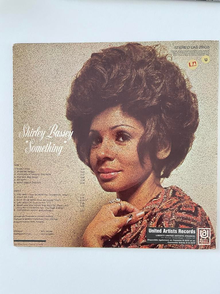 Shirley Bassey - Something (LP Vinyl), Cd's en Dvd's, Vinyl | Pop, Ophalen of Verzenden, 1970 - 1979, Gebruikt, 12 inch