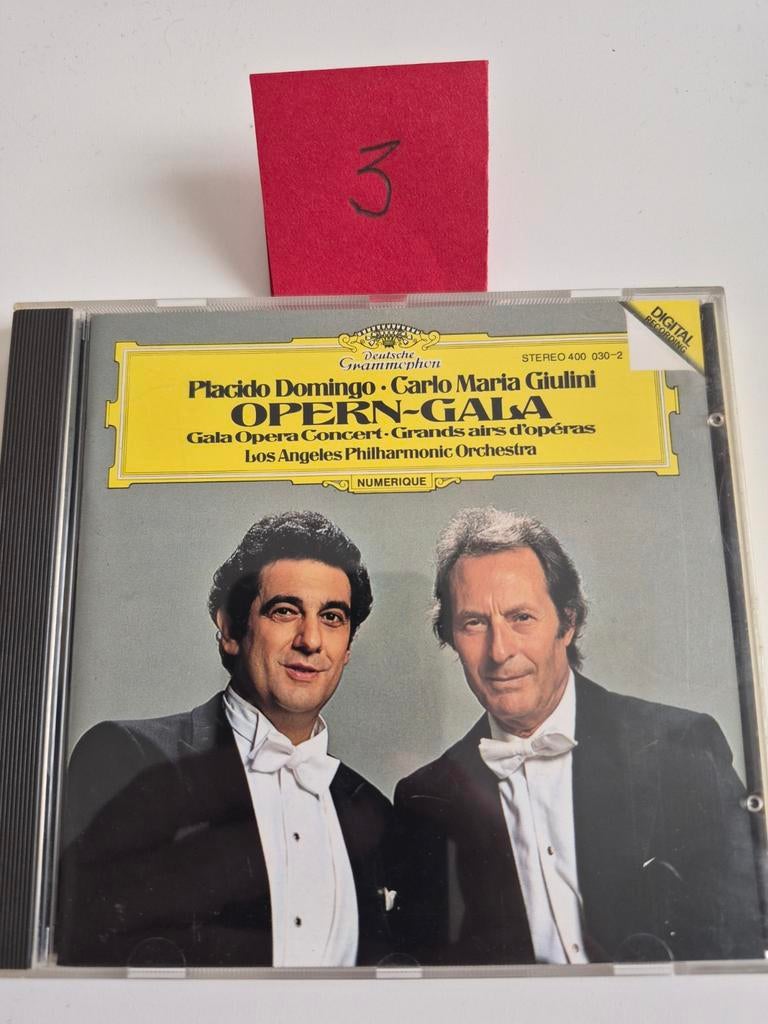 Placido Domingo - Opern-Gala CD (Deutsche Grammophon), Ophalen of Verzenden