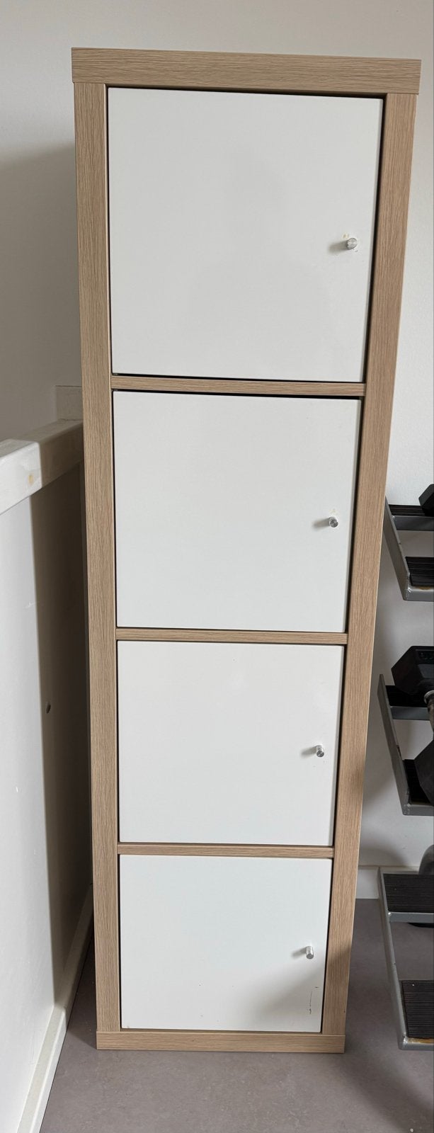 Ikea kallax met 4 vakken, Ophalen, Gebruikt