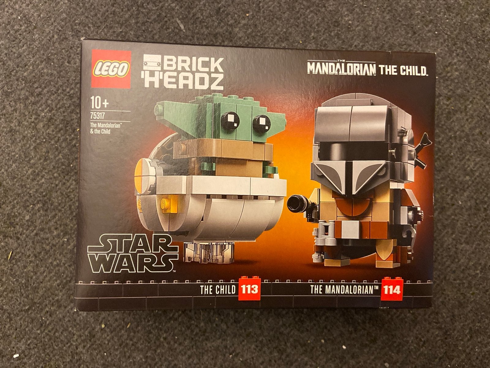 NIEUW! LEGO BrickHeadz 75317 The Mandalorian & The Child, Star Wars, Lego, Nieuw, Ophalen of Verzenden