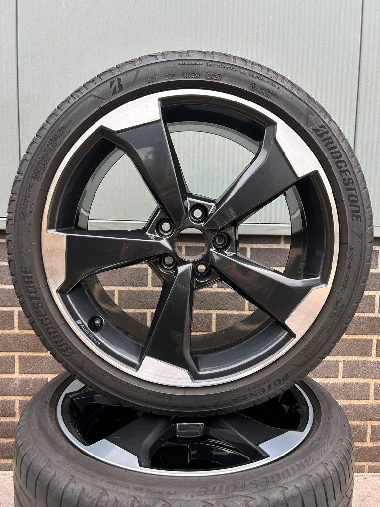 Audi rotor wielset OE 19'', Auto-onderdelen, Banden en Velgen, Banden en Velgen, Zomerbanden, 19 inch, 235 mm, Personenwagen, Gebruikt