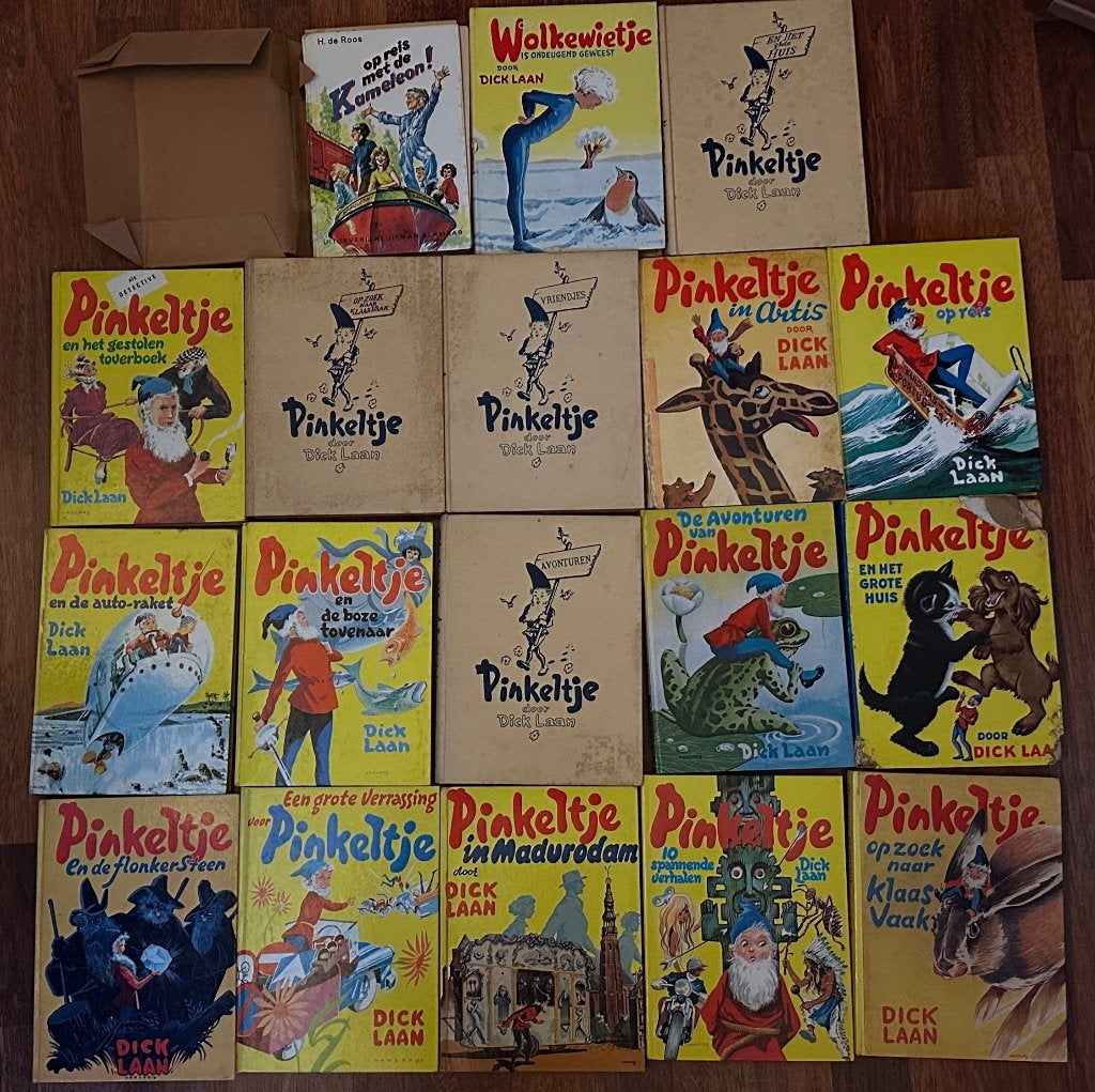 13 boeken van Pinkeltje, Boeken, Ophalen of Verzenden, Gelezen, Sprookjes