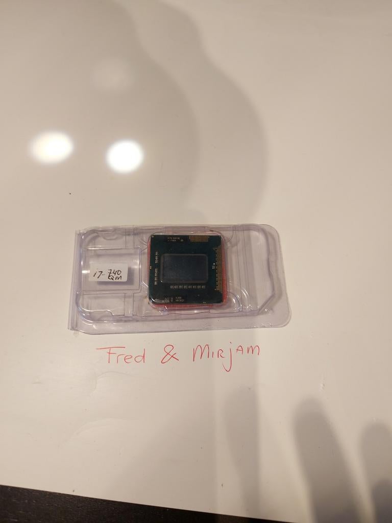 i7 740QM laptop processor, Ophalen of Verzenden