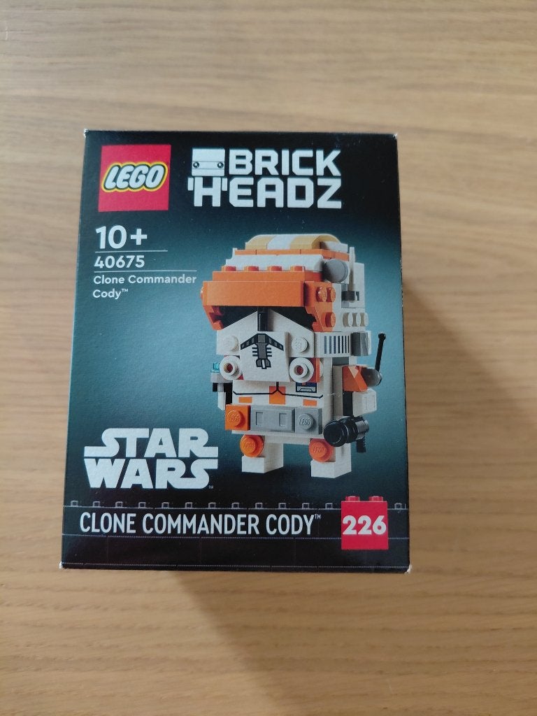 lego brick headz 40675 star wars clone commander cody, BrickHeadz, Lego, Nieuw, Ophalen of Verzenden