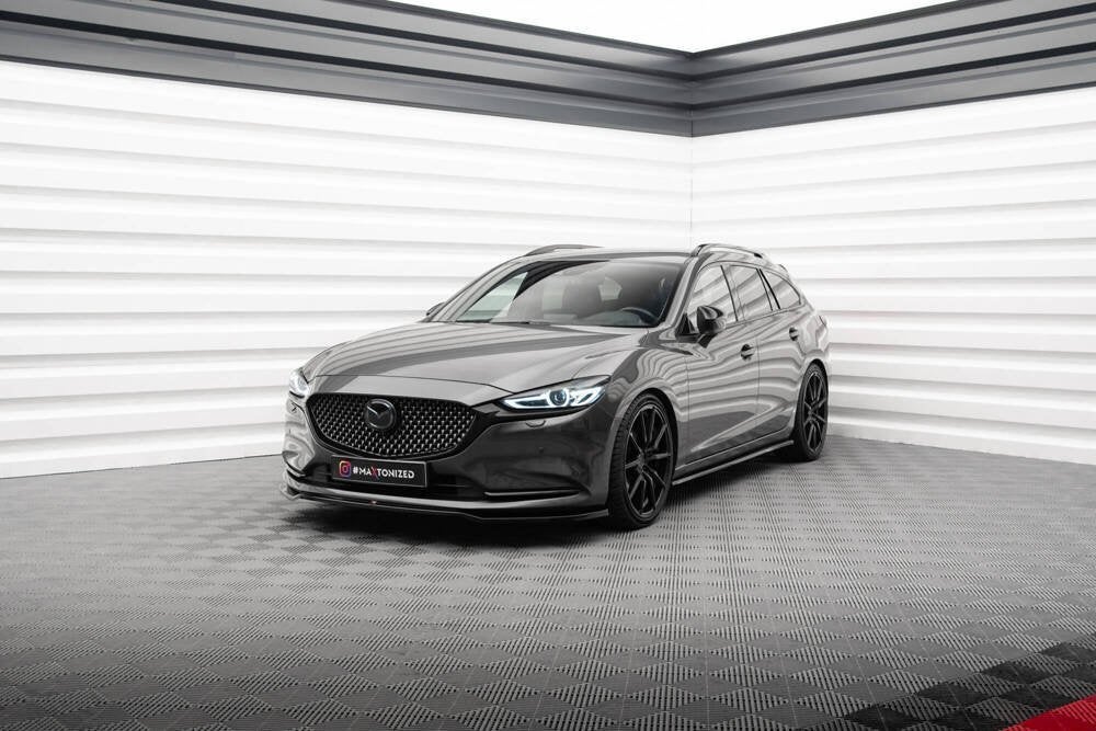 Voorlip spoiler sideskirts diffuser Mazda 6 sportbreak 17-23, Ophalen of Verzenden