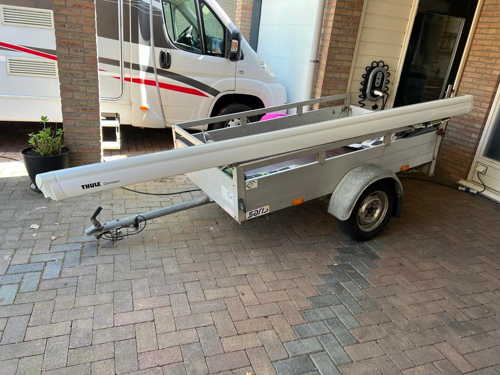 Thule Omnistor 5200 cassetteluifel 350cm met slinger, Ophalen, Gebruikt