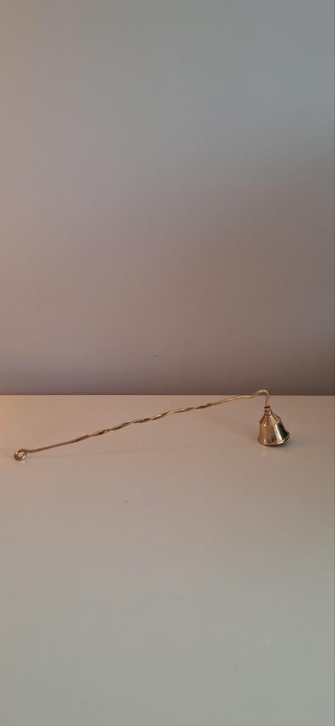 Kaarsdover messing, Ophalen of Verzenden, Minder dan 25 cm