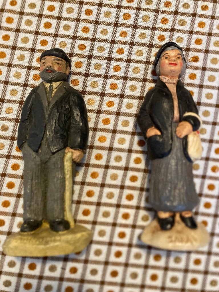 Sara en Abraham beeldje - 50 jaar - ZGAN, Verzamelen, Ophalen of Verzenden, Zo goed als nieuw, Mens