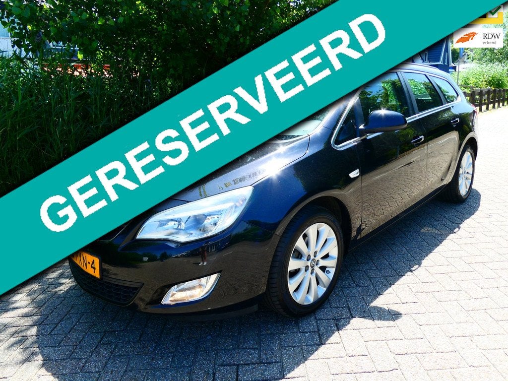 Opel Astra Sports Tourer 1.4 Turbo 140pk Clima Cruise Navi T, Auto's, Opel, Bedrijf, Astra, ABS, Airbags, Airconditioning, Automatische klimaatregeling