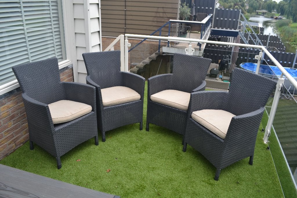 Tuinstoelen, Ophalen, Gebruikt, Kunststof