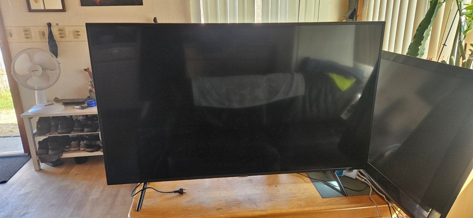 Samsung Smart TV UE55NU7100WXXN - Defect (half beeld), Ophalen, LED, Samsung, 4k (UHD)