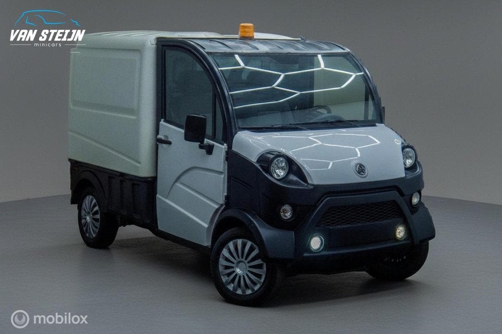 Aixam Brommobiel D-Truck 400 Laadbak 2020 | Zwaailamp | 6dkm, Diversen, Brommobielen en Scootmobielen, Gebruikt, Overige merken