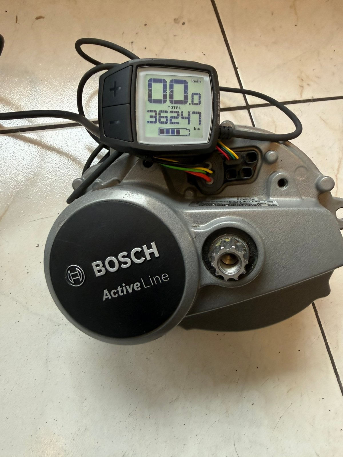 Bosch Active Line Middenmotor TOTAAL 36247km., Fietsen en Brommers, Fietsonderdelen, Ophalen of Verzenden, /, /, /