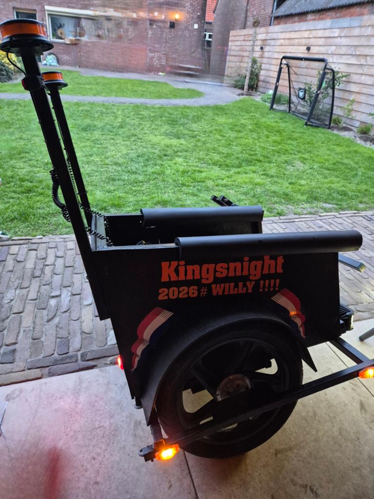 Tomos zijspan, Ophalen, Gebruikt
