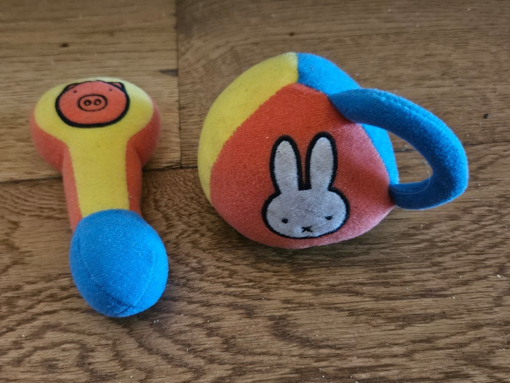 Nijntjes baby muziek setje, Kinderen en Baby's, Speelgoed | Babyspeelgoed, Ophalen of Verzenden, Gebruikt, Rammelaar