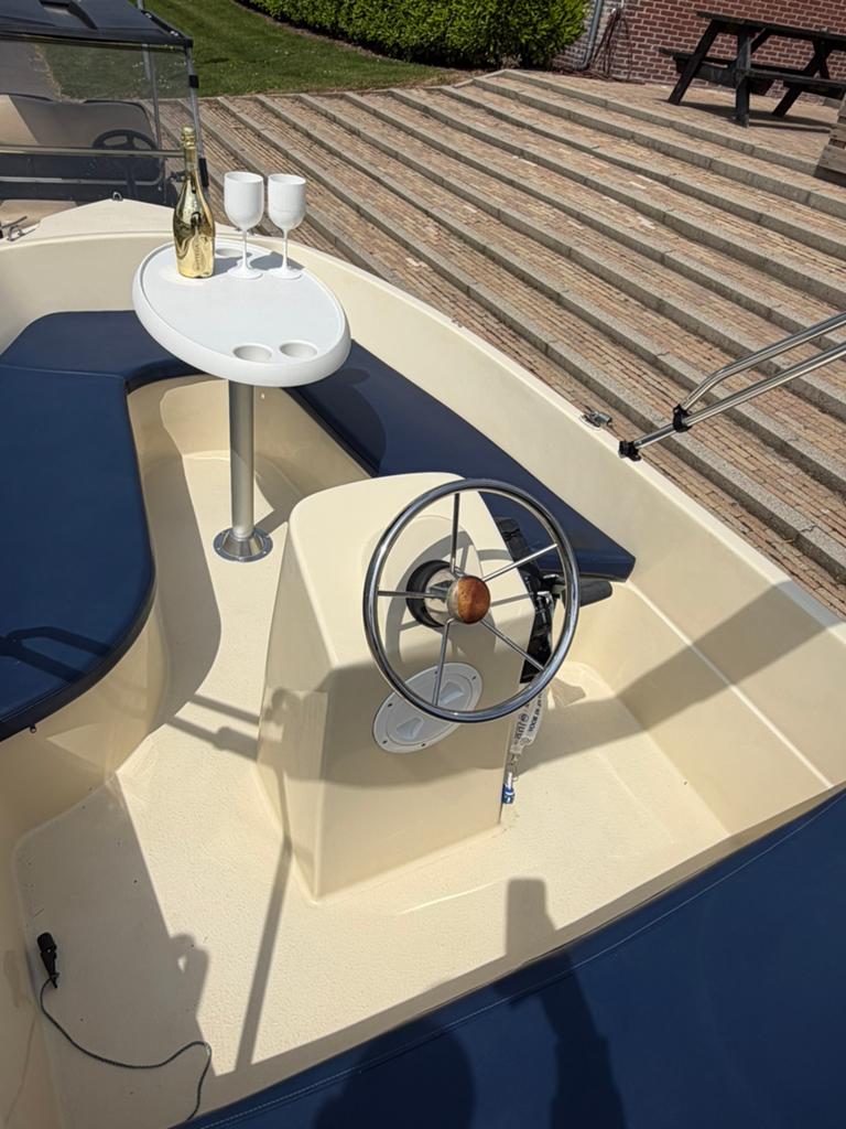 Topcraft 420 comfort honda 10pk 4 takt luxe oties, Watersport en Boten, Ophalen, Zo goed als nieuw