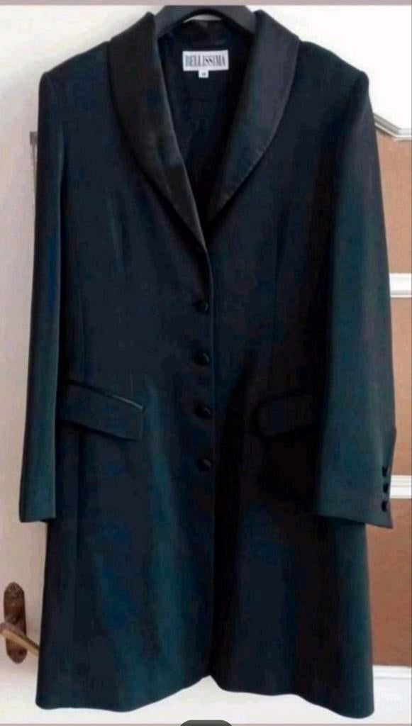 Lang colbert van Bellissima mt 38 zwart
Prachtige kwaliteit, Kleding | Dames, Maat 38/40 (M), Zwart, Ophalen of Verzenden, Zo goed als nieuw