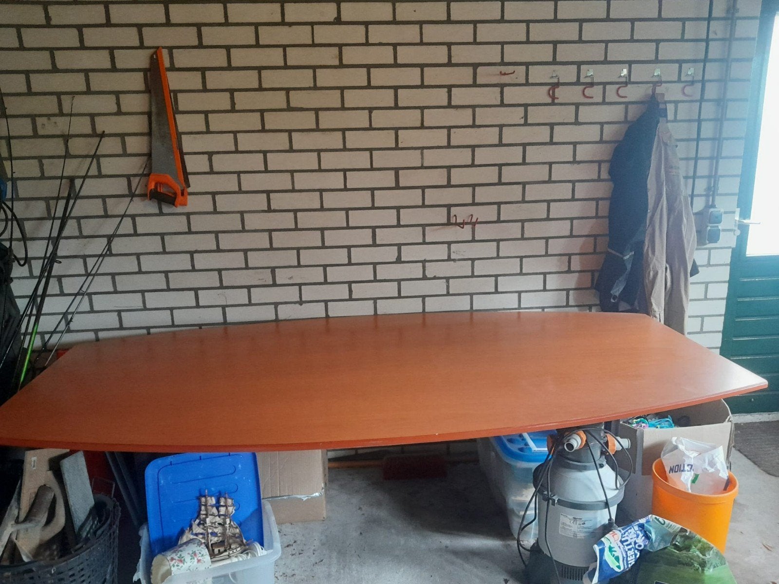 Tafel, Minder dan 150 cm, Ophalen, Gebruikt, Markies