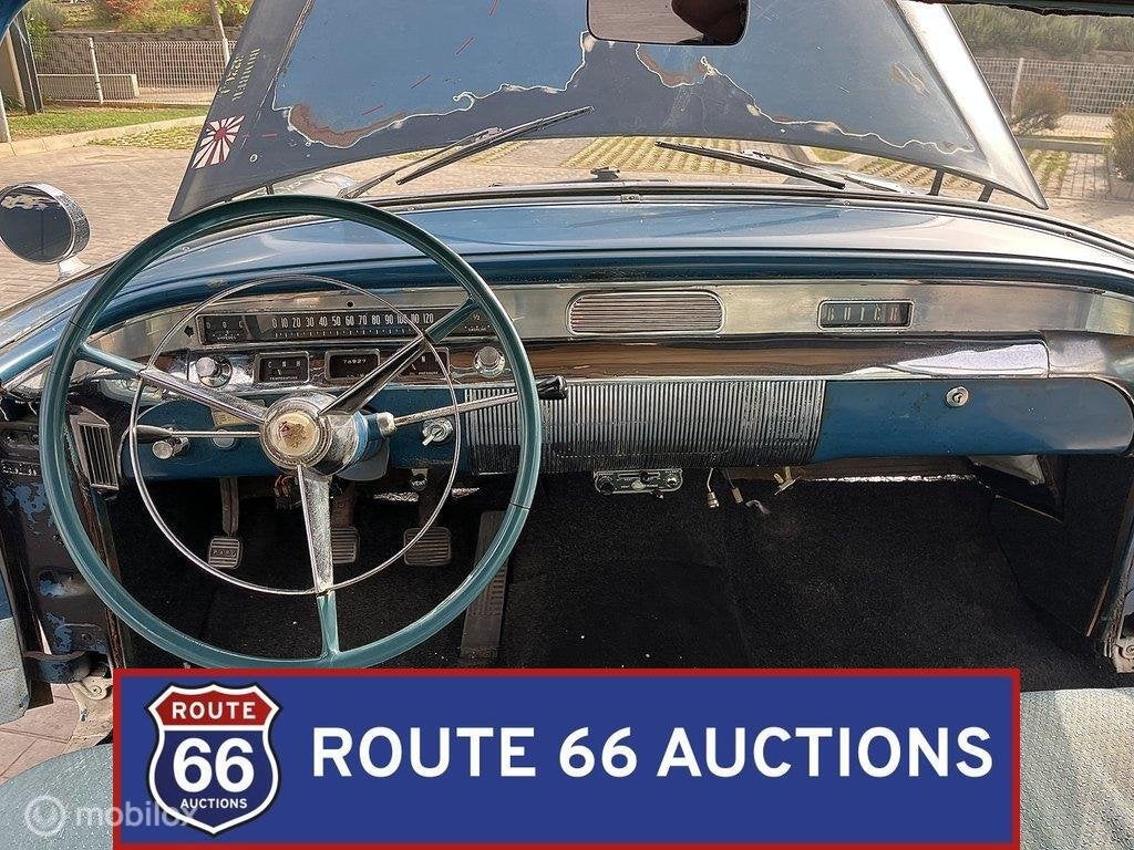 Buick Special Series 40 | 1956 | Route 66 Auctions, Overige carrosserieën, Zwart, Bedrijf, Handgeschakeld