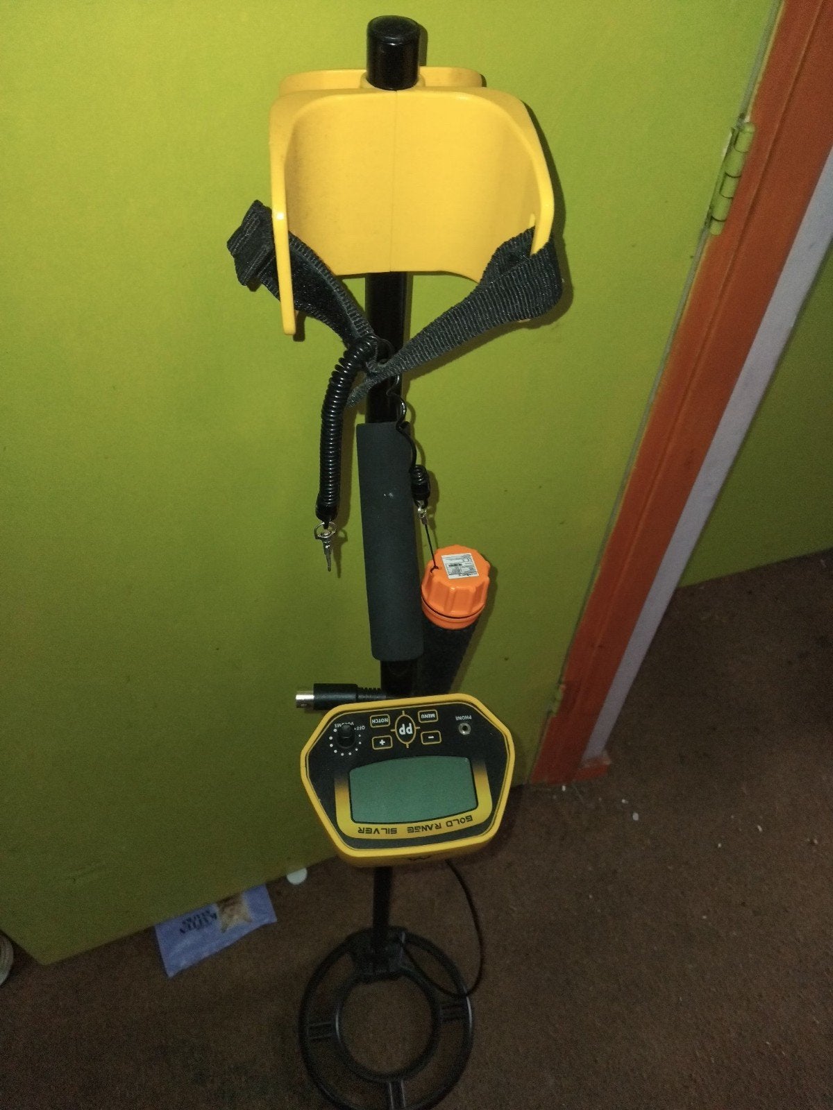 Nieuwe metaaldetector met pinpointer, Instelbare gevoeligheid, Nieuw, 30 cm of minder, Ophalen