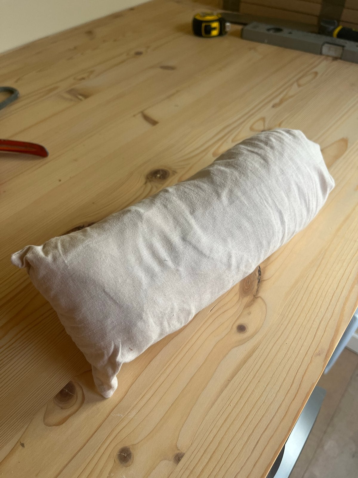 Witte katoenen lakenzak, Ophalen of Verzenden, Gebruikt
