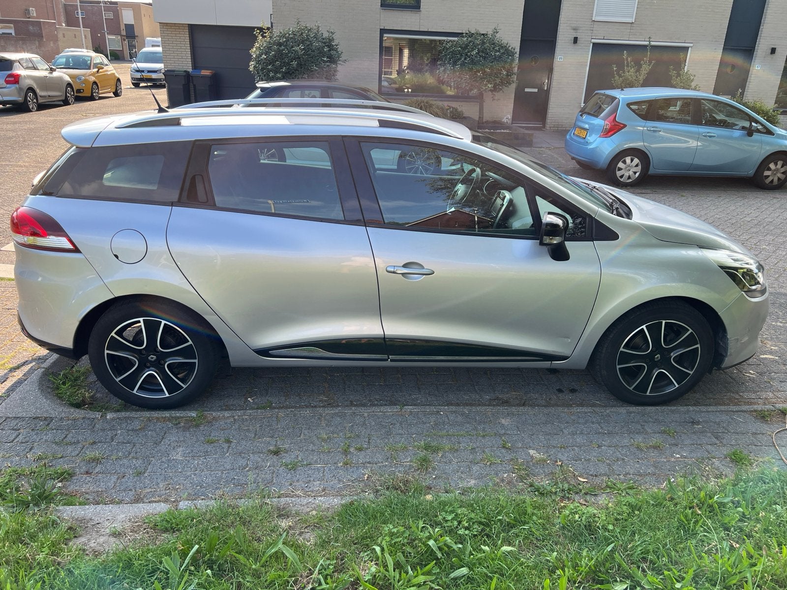 Renault Clio Energy TCe 90pk S&S 2015 Grijs 211316km, Auto's, Renault, Particulier, Clio, Aangepast voor mindervaliden, ABS, Achteruitrijcamera